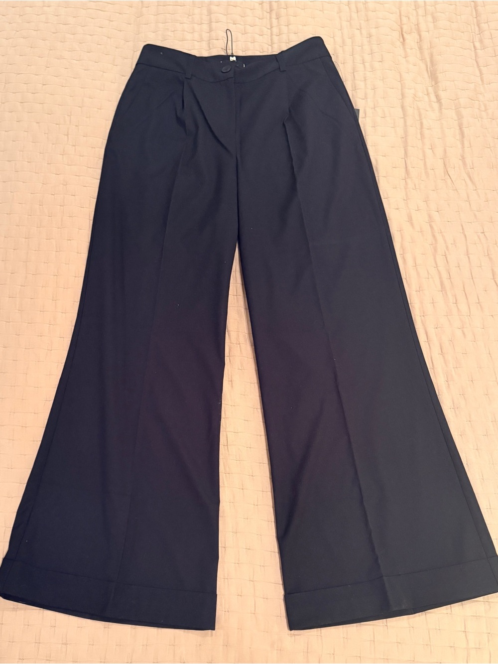 Tuckernuck Navy Wide Cuffed Watson Trouser